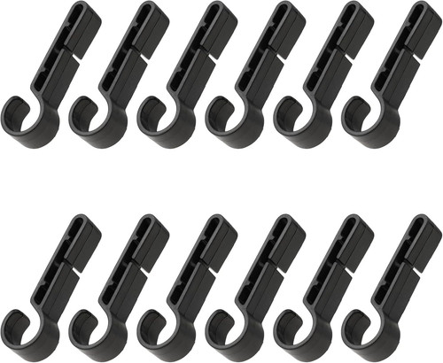 Pcs hardhat headlamp clips - 12,