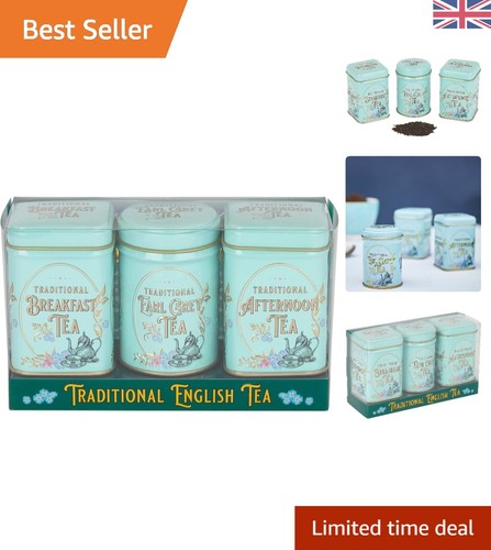 Vintage victorian tea tins - tins, set