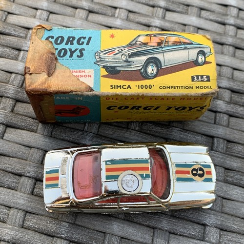 Corgi toys boxed 315 - toys, simca