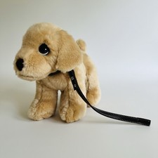 Keel Toys Signature Cuddle Puppies Labrador Dog with Collar Lead Soft Toy 10”
