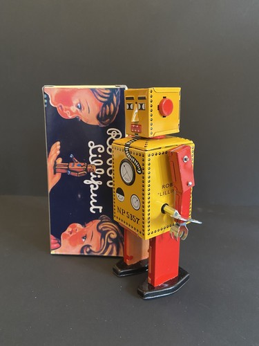 Robot lilliput wind - robot, tin