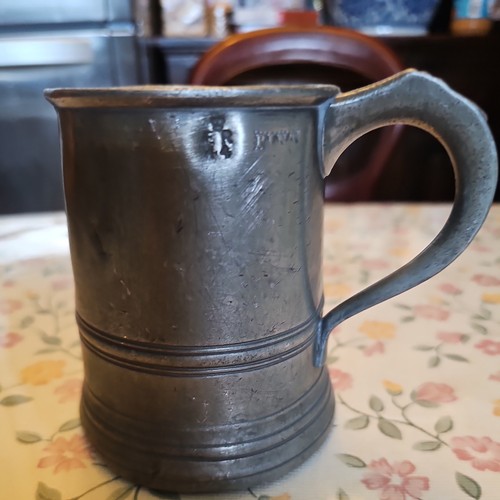 Antique 19th century pewter - century,