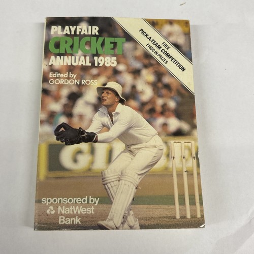 Playfair cricket annual 1985 - playfair,