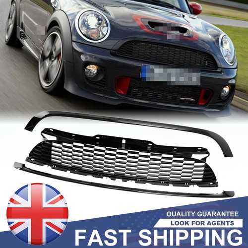 Front bumper grille for mini - bumper,