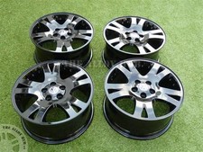 VW TRANSPORTER T5 SPORTLINE/CARAVELLE 19" INCH LOAD RATED BLACK ALLOY WHEELS