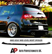 VW Golf MK5 Gloss Black Rear