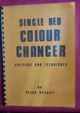 Single Bed Colour Changer Book For Brother Knitmaster Toyota Machines 