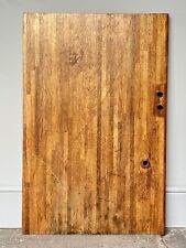 014 Reclaimed Iroko School Science Lab Worktop / Table - Graffiti