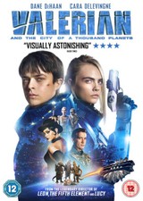 Valerian and the City of a Thousand Planets DVD (2017) Cara Delevingne, Besson