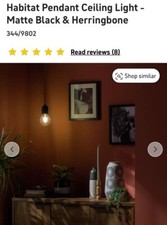 Habitat pendant ceiling - pendant, light