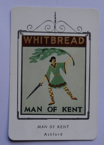 Whitbread inn signs man of - ,
