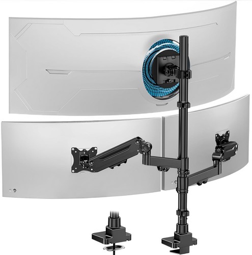 Triple monitor stand - stand, mount