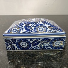 Vintage Blue and White