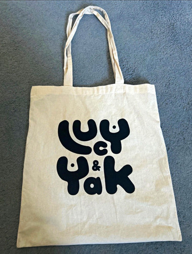 Lucy yak logo tote - &,