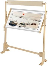 Heavy-Duty 80cm Wooden Stand – Perfect for 14 Count Cross Stitch & Embroidery