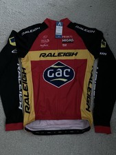 Team Raleigh Thermal Cycling Long Sleeve Training Jersey New S 