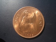 Elizabeth II Penny 1953. High