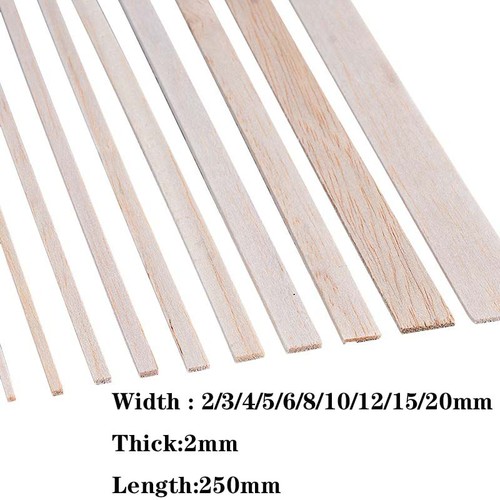 Balsa wood strip flat - wood,