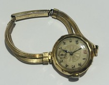 Vintage 9ct Gold Ladies Watch
