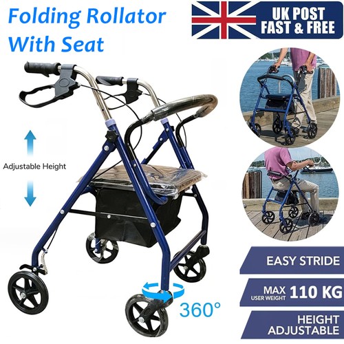 Folding rollator lightweight - folding,
