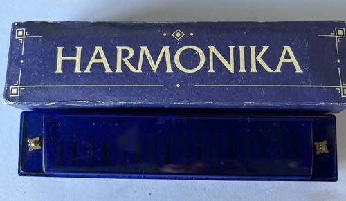 Vintage german made harmonica - vintage,