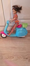 Barbie blue Scooter Moped with