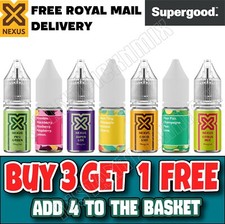 Supergood Nexus 10ml nic salts