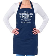 I'm A Paintballing Mum - Unisex Adult Apron - Shooting Shoot Paint Ball Gun