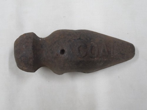 Vintage coal hammer head - coal,
