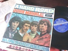 JOHN MAYALL / Bluesbreakers-    A Hard Road,    RARE ORIGINAL 1967 UK LP / inner