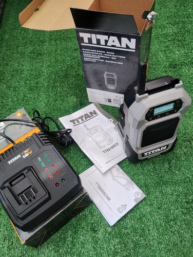 Titan site radio cordless - titan,
