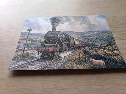 Steam train watercolour - steam,
