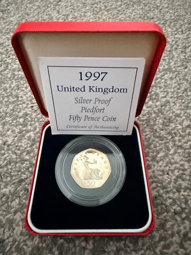 1997 silver proof - proof, piedfort
