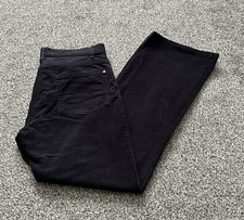 Marks And Spencer Women's Blue Casual Cord Corduroy Trousers - Ladies Size UK 8