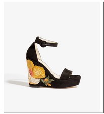 Karen Millen Black Embroidered