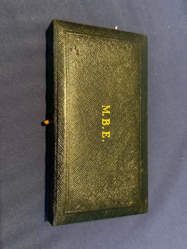 Original mbe medal box - original,
