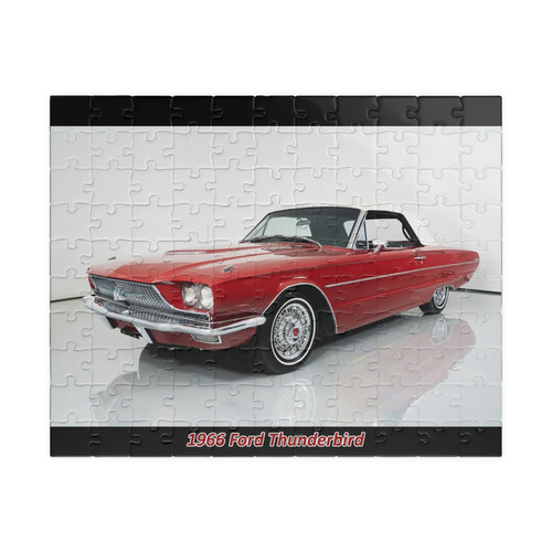 1966 ford thunderbird jigsaw - ford,