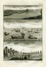 Antique Fishing Print-SWEEP