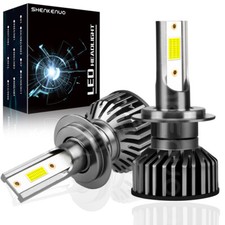 FOR VW TRANSPORTER T6 2015+ H7 XENON WHITE LED BULBS HEADLIGHT CONVERSION KIT