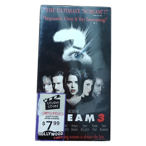Scream vhs horror - scream, 3