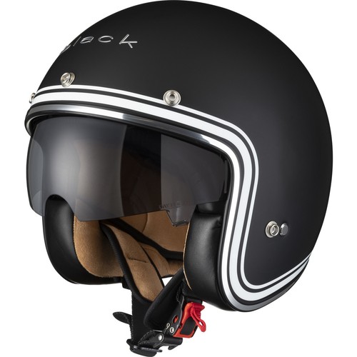 Black classic line open - black, face