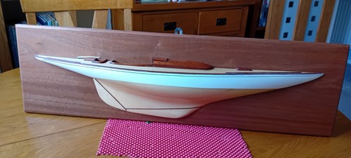 Half hull model - , of