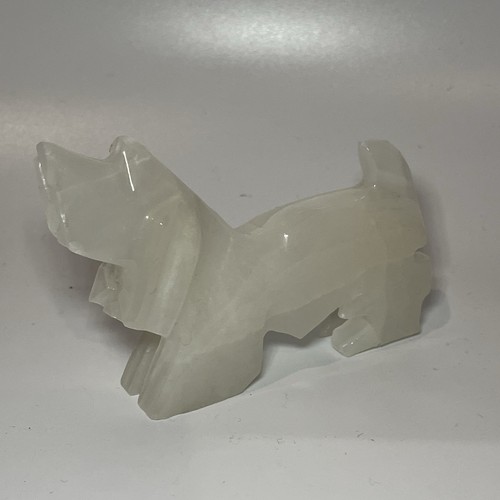 Carved white stone - carved,