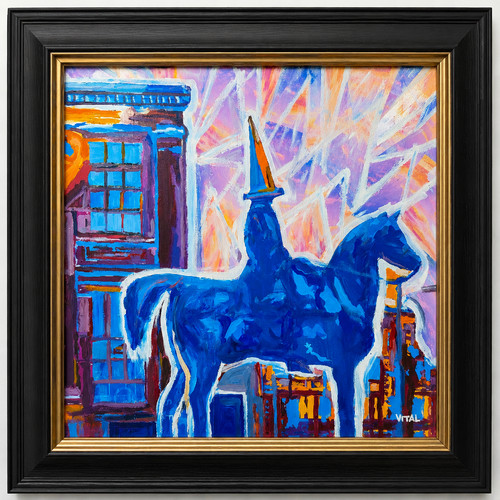 Original 42x42 oil painting - oil,