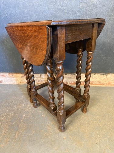 Antique oak gate leg - antique, leaf