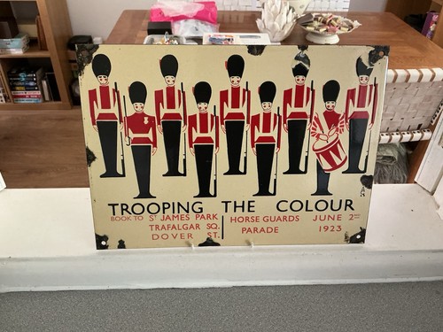 Stunning enamel advertising - stunning,