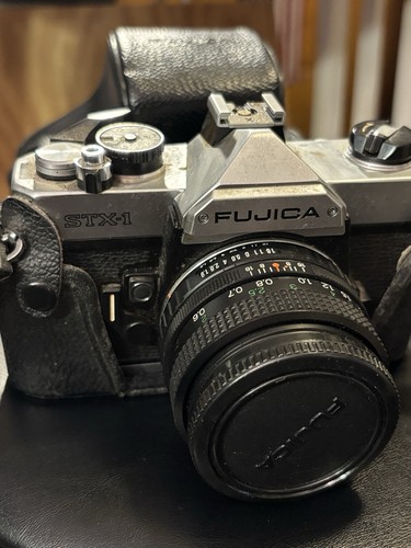 Fujica stx black slr film - stx-1,