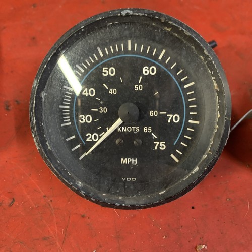 Vintage vdo knots gauge - vintage,