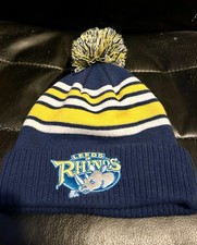 Leeds Rhinos. Bobble Hat. Rugby League. Brand New. Adult Size.