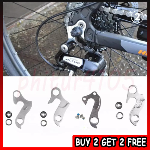 Rear derailleur gear hanger - rear,